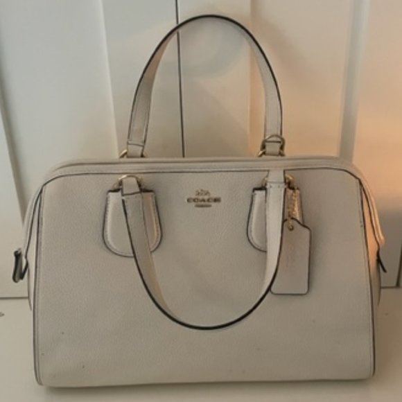Classic Coach Leather Handbag